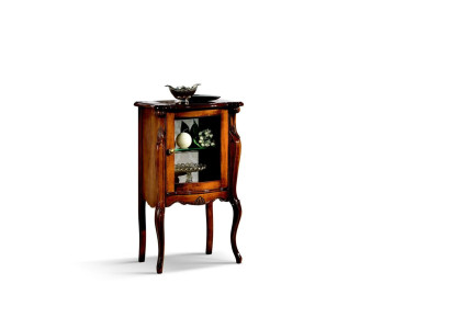 Designer Italian Furniture Display case Baroque Wardrobe Glass Cabinet Sideboard new