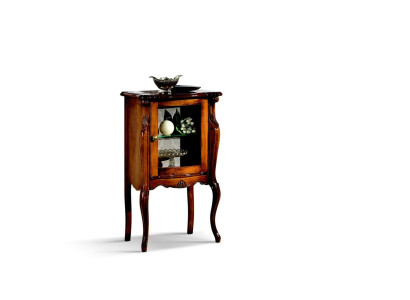Designer Italian Furniture Display case Baroque Wardrobe Glass Cabinet Sideboard new