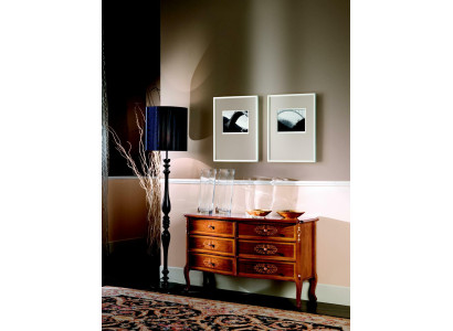 Italian Wood Chest of drawers Baroque Style Sideboard Chests of drawers Classic Furniture new