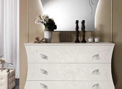 Chests of drawers Italian Furniture Solid Mirror 2-piece Chest of drawers Sideboard Wardrobe Wood