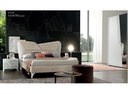 Bed Beds Bed Frame Wood Double Bedroom White Modern Double bed Furniture new