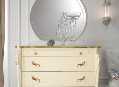 Chest of drawers Beige Sideboard Style Wood Furniture Chests of drawers new Italian Furniture Design