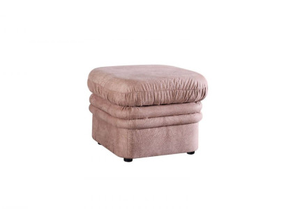 Lounge Stool XXL Club Footstool Ottoman Pufa Fabric Textile Design