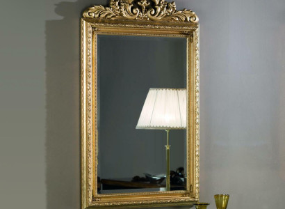 Glass Frame Wall Classic r Wall mirror Wooden frame Mirror Furniture new 133x81cm