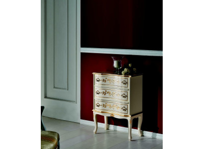 Designer Italian Wood Furniture High Wardrobe Chests of drawers Cabinets White