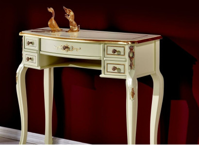 Design Luxury Furniture Secretary Antique Style Baroque Table Wood Italian Furniture new