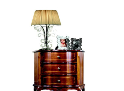 Italian Furniture Design Chest of drawers Wardrobe Brown Luxury Wood Furniture Style Baroque