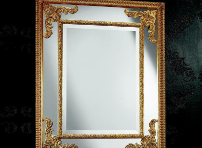 Decoration Mirror Wall mirror Hallway mirror Bathroom Hallway Wood Wall Mirror Baroque