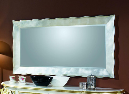 Classic r Large Mirror Wall mirror Hanging mirror Wooden frame Coat rack Baroque