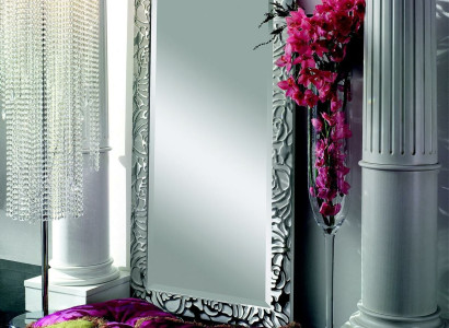 Standing mirror large mirror xxl royal antique art nouveau designer furniture baroque