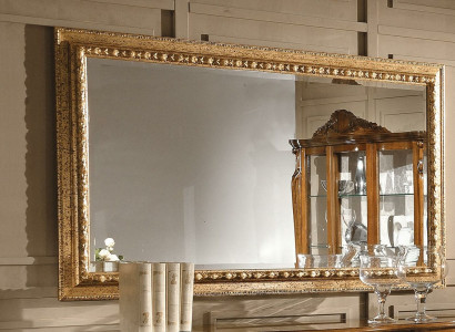 Gold Mirror Design luxury xxl Wall mirror Wood Frame Baroque style Italy new