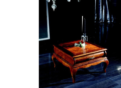 Wood Italian Furniture Baroque Style Brown Luxury Coffee table Living room Table new