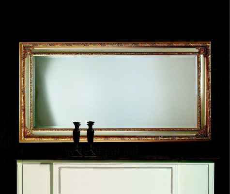 Classic r Wall mirror Wooden Frame Mirror Furniture 94x184 Glass Frame Wall Furniture