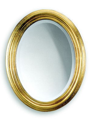 Mirror Wall mirror Design Halls Living room Bathroom Wood Glass Design Baroque Rococo