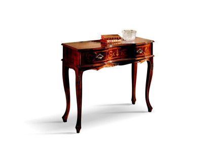 Wood Italian Furniture Console table Brown Furniture Style Baroque Design Consoles