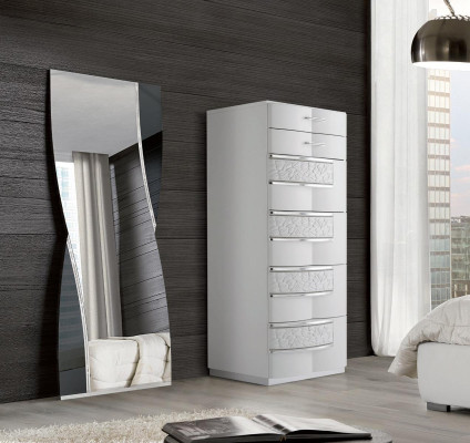 Chest of drawers Sideboard Chests of drawers 6 drawers tall cabinet Wardrobe Wood Furniture Italy