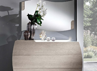 Chest of drawers with Mirror Suite Chests of drawers Wood Group Bedroom Modern Set new
