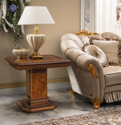 Side table Telephone table Table Baroque Rococo Side tables Wooden consoles table