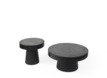 Coffee table round set 2 pcs. Side table Bedroom Tables Design