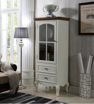 Sideboard Glass Wardrobe Chest of drawers High Cabinets Real Wood Furniture Chests of drawers Display case