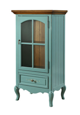 Classic Display case Wardrobe Living room Showcases American Furniture green