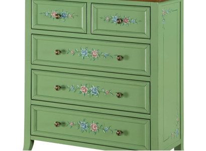 Green Chest of drawers Sideboard Sideboard Wardrobe Real Wood Furniture Chests of drawers Cabinets new