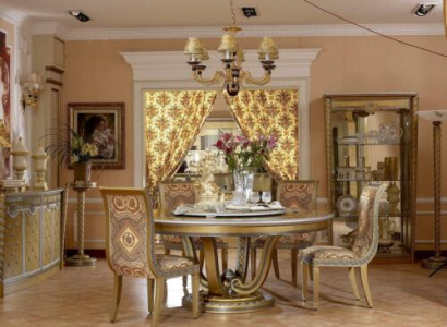 Dining room Designer Wood Chair 4 Chairs Set Suite Antique Style Baroque Rococo new