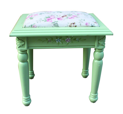 Textile Stool Sofa Pouf Upholstery Side Stool furniture stool Stool Wood Seat new