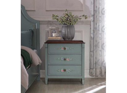 Bedside table nightstand nightstand chest of drawers drawer founder time old style