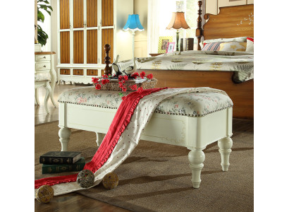 Seat Textile Upholstery Stool Upholstery Seat Stool Bench Fabric Wood Style Designer new