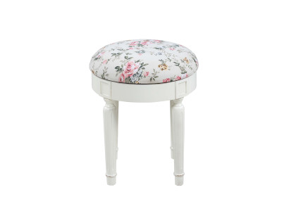 Round Stool Poufa Footstool Round Stool Upholstered Stool Stool Side