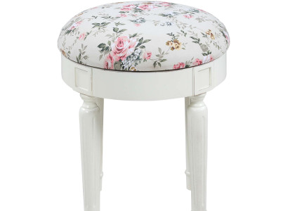Round Stool Poufa Footstool Round Stool Upholstered Stool Stool Side