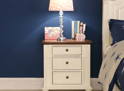 Bedroom Classic Bedside tables from real Wood Country House Furniture Side tables