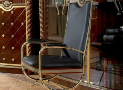 Elegant Luxury Armchair Royal Throne Chair Upholstery 1 Seater Baroque Rococo Antique