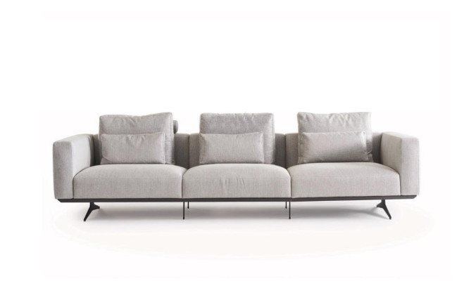 Sofa set 4 3 1 Textile designer 2x Coffee table Sofa Couch Upholstery 5 pieces.