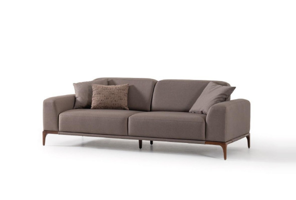 Living room Corner sofa L-shape Sofa 3 Armchair Coffee table 2x Side tables Set