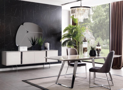 Complete Set Dining table 4x Chairs Dining room Set Ess Group Table Tables 5pcs