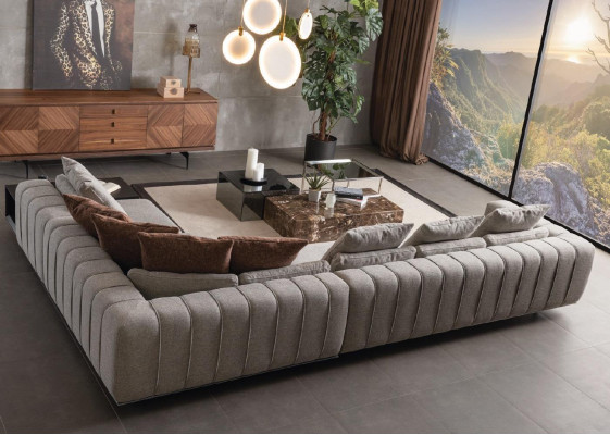 Living landscape Sofa Corner sofa Design Furniture Couch L-shape new Style Modern