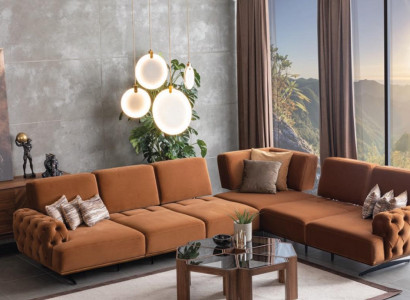Living landscape Sofa L-shape Couch Suite Design Modern Sofas Corner sofa