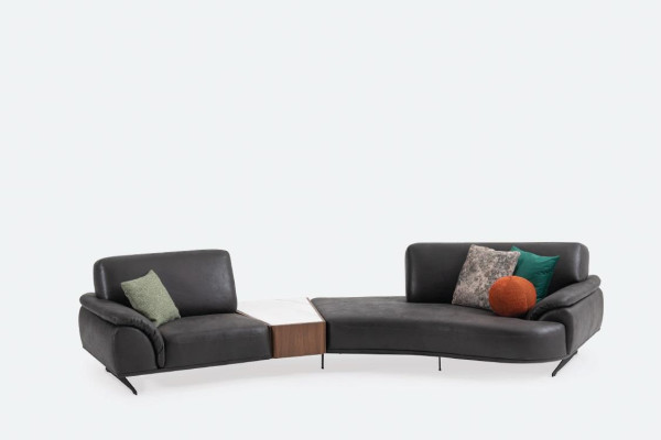 Round Living room Couch Furniture 5 Seat Couches Round Sofa Furniture Textile