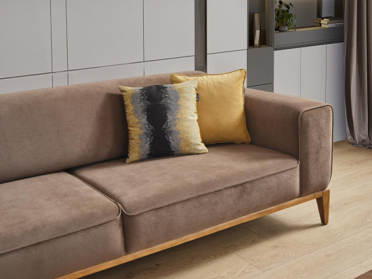Sofa 3 Seater Fabric Three Seater Sofas Luxury Living room Style Modern Couches