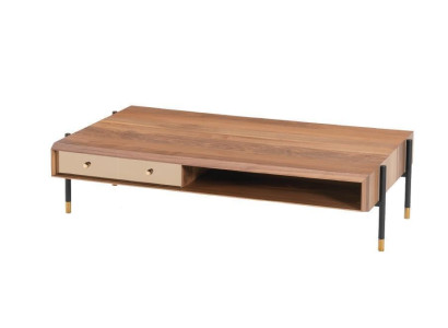 Coffee table Living room Wood Luxury Design wooden tables new brown Coffee table