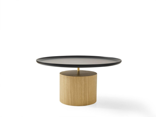 Coffee table Luxury Wood Design Table Side table Black Round Tables new