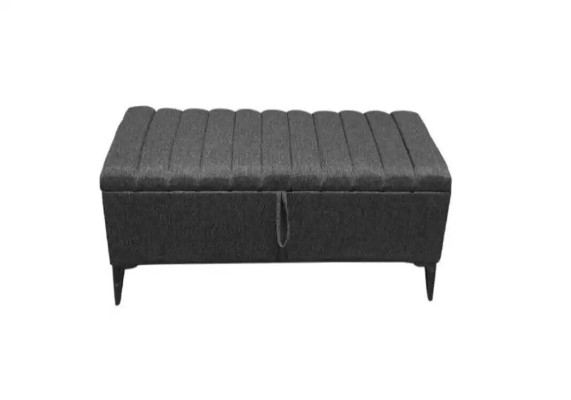 Design Stool Design Upholstery Footstool Ottoman Seat Textile Chaise Lounge Pufa