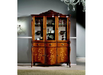 Furniture Luxury Wood Style Wardrobe Sideboard Display Cabinet Design Italian Furniture new