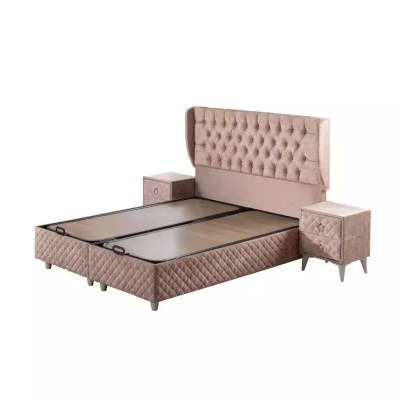 Beds hotel bed 160x200cm incl. Mattress Bed frame design soft bed bed