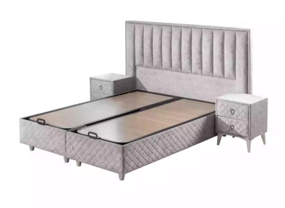 Beds Double bed Hotel Bed Frame Double Wood Furniture Bed Upholstery Luxury Design