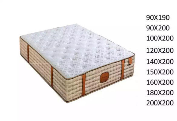 High-quality Hotel Mattress 50cm Kingsize Extra Thick Mattresses 200x200cm