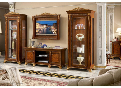 TV Stand Wardrobe Luxury Wall Units Living Room Row new Set Display case Wood Furniture
