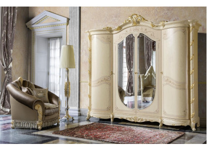 Furniture Baroque new Classic r Wardrobe Cabinets Bedroom Wardrobe Wood